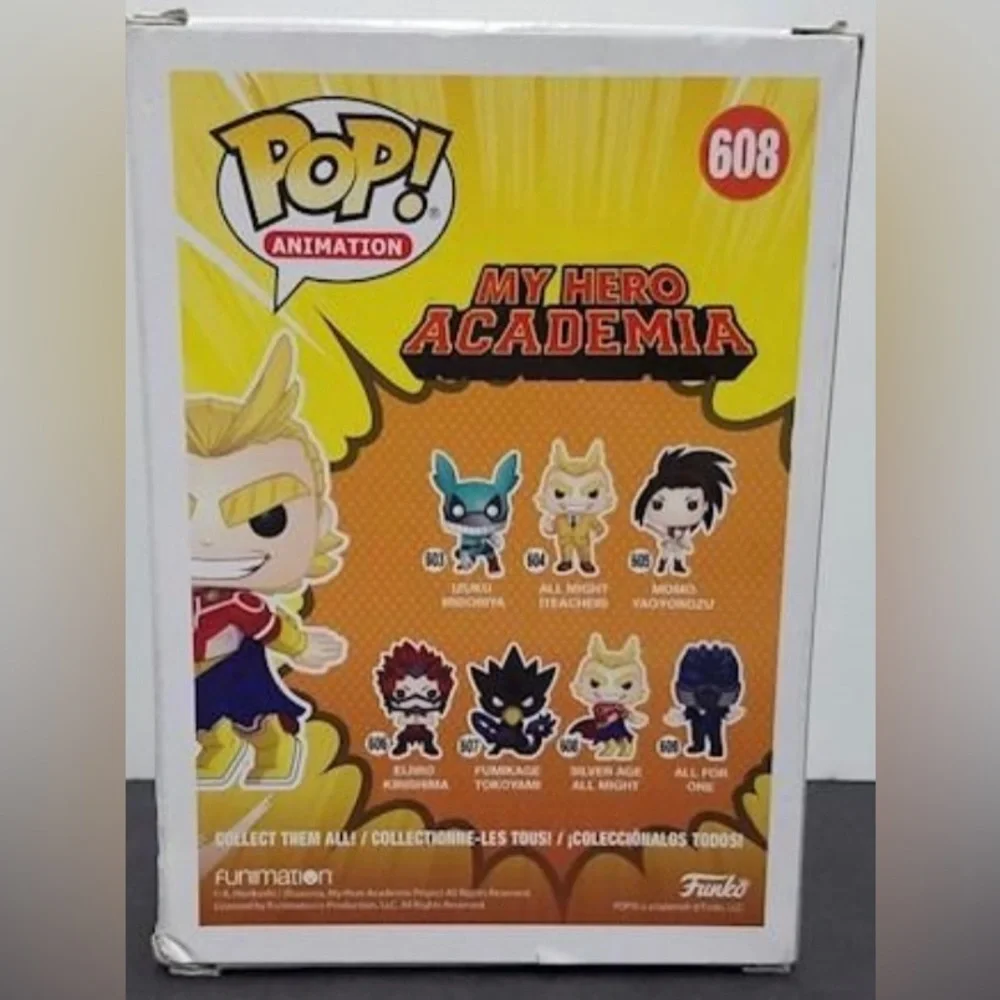 ANIME Pop! Silver Age All Might My Hero Academia #608 - Picture 3 of 6